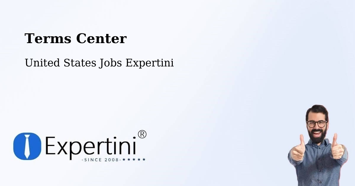 Terms Center - United States Jobs Expertini
