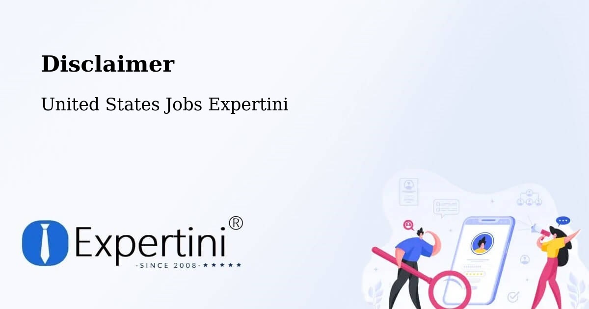 Disclaimer – Washington - United States Jobs Expertini